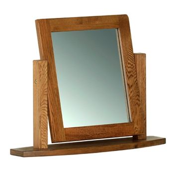Picture of Country Oak Dressing Table Mirror