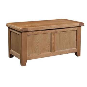 Picture of Old Mill Oak Blanket Box