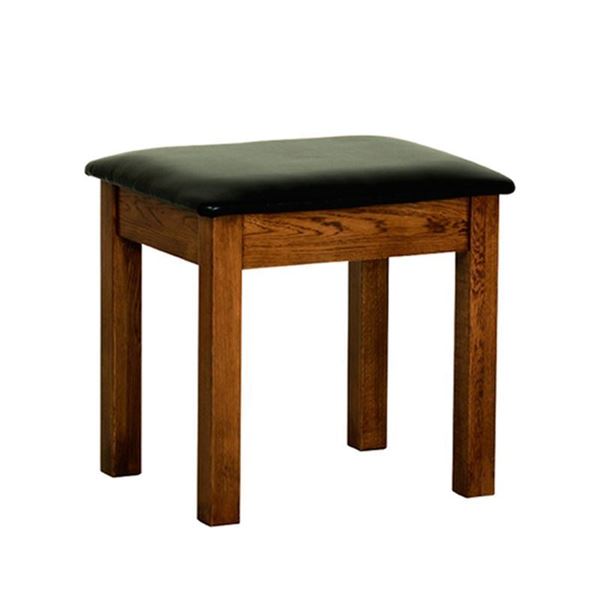 Picture of Country Oak Dressing Table Stool