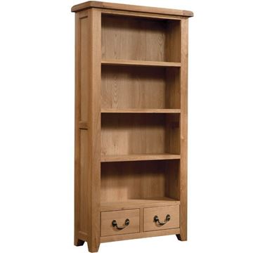 Picture of Old Mill Oak 900x1800 Bookcase