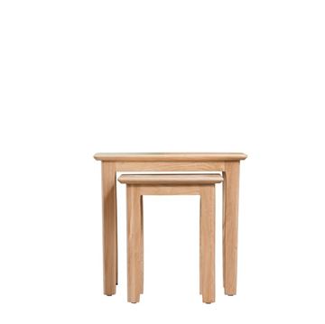 Picture of Oslo Oak Nest of 2 Tables