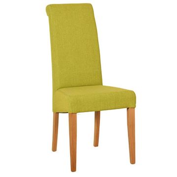 Picture of Devon Fabric Lime Dining Chair