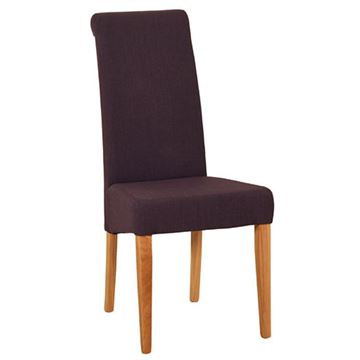 Picture of Devon Fabric Mauve Dining Chair 