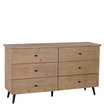 Picture of Stockholm Reclaimed 6 Drawer Wide Chest