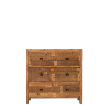 Picture of Soho Reclaimed 3 Drawer Wide Chest