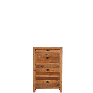 Picture of Soho Reclaimed 3 Drawer Bedside